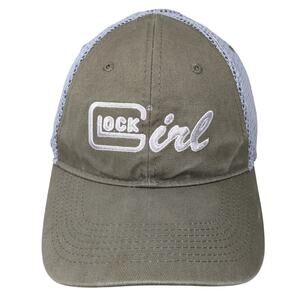 Glock Girl Strapback Trucker Hat Multicolor One Size Colorblock Outdoor